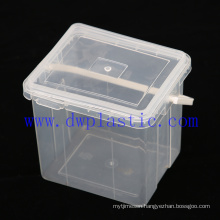 Plastic box storage box transparent PP box hardware mental